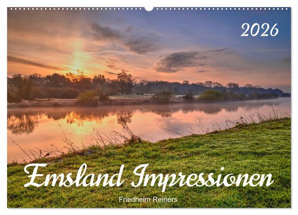 Emsland Impressionen (Wandkalender 2026 DIN A2 quer), CALVENDO Monatskalender