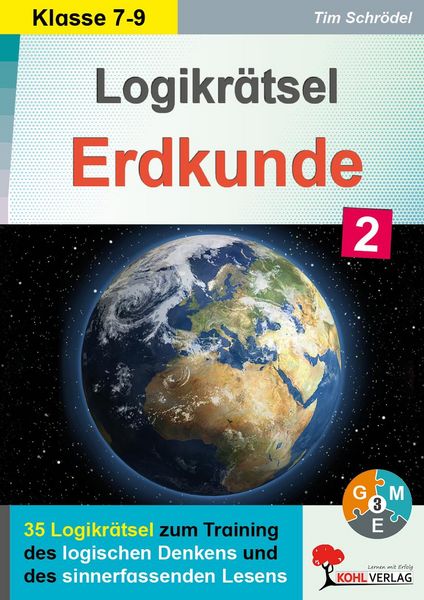 Produktbild: Logikr&auml;tsel Erdkunde / Band 2: Klasse 7-9