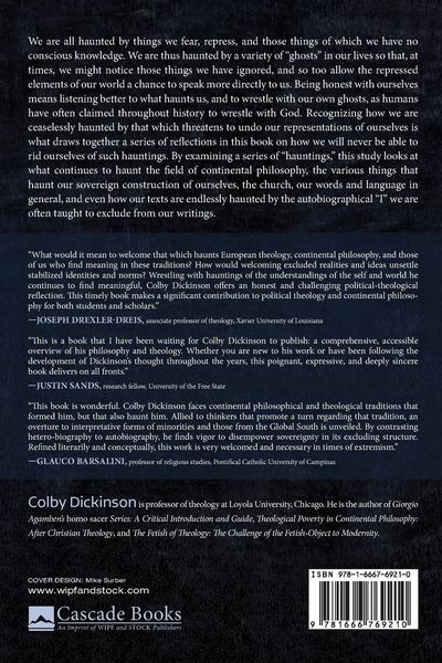 Produktbild: Haunted Words, Haunted Selves