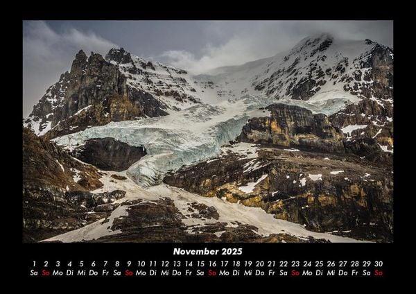 Produktbild: Bergige Welten 2025 Fotokalender DIN A3