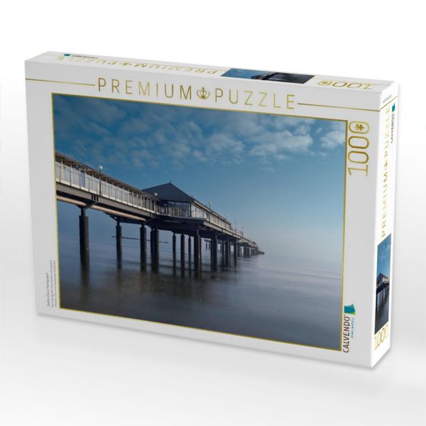 Produktbild: CALVENDO Puzzle Seebr&uuml;cke in Heringsdorf | 1000 Teile Lege-Gr&ouml;&szlig;e 64x48cm Foto-Puzzle f&uuml;r gl&uuml;ckliche Stunden
