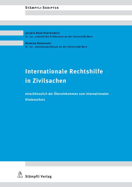 Produktbild: Internationale Rechtshilfe in Zivilsachen