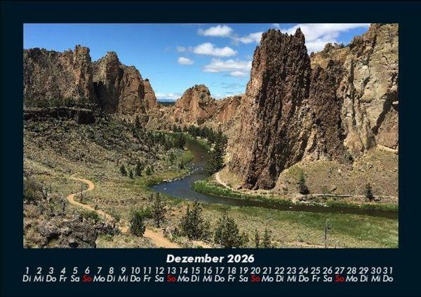 Produktbild: Landschaftskalender 2026 Fotokalender DIN A5