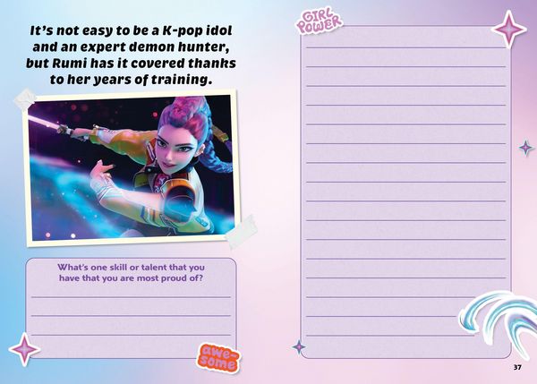 Produktbild: An Unofficial Guided Journal for Fans of Kpop Demon Hunters