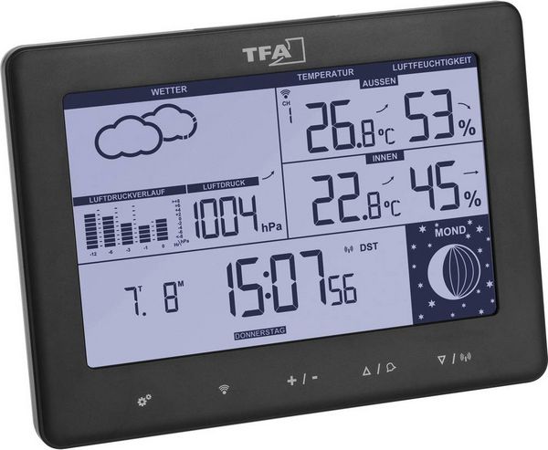 Produktbild: TFA Funk-Wetterstation ELEMENTS