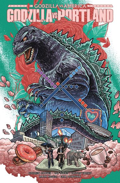 Produktbild: Godzilla vs. America: Portland (Hc)