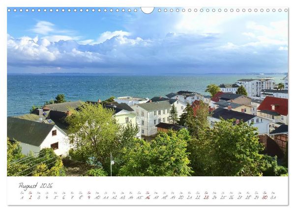 Produktbild: Mein Sassnitz - Hafenstadt und Erholungsort an der Kreidek&uuml;ste von R&uuml;gen (Wandkalender 2026 DIN A3 quer), CALVENDO Monatskalender