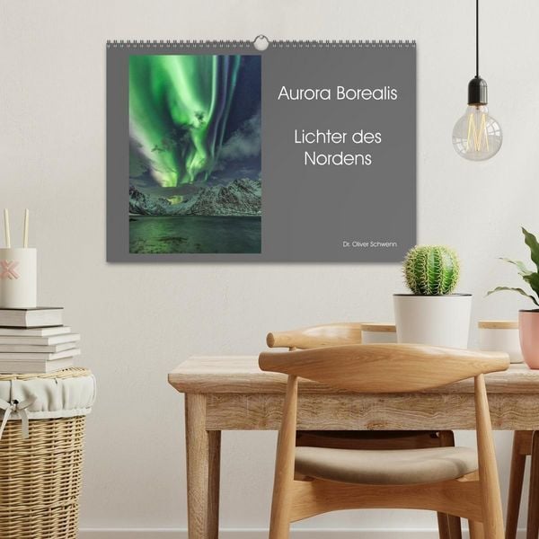 Produktbild: Aurora Borealis - Lichter des Nordens (Wandkalender 2027 DIN A3 quer), CALVENDO Monatskalender
