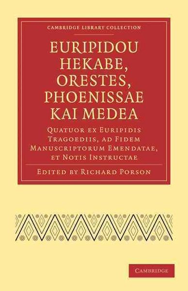 Produktbild: Euripidou Hekabe, Orestes, Phoenissae Kai Medea
