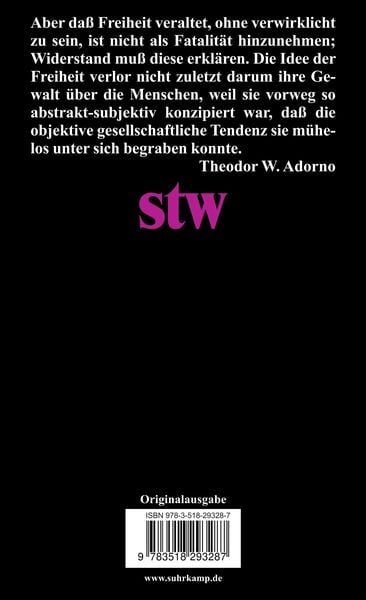 Produktbild: Dialektik der Freiheit