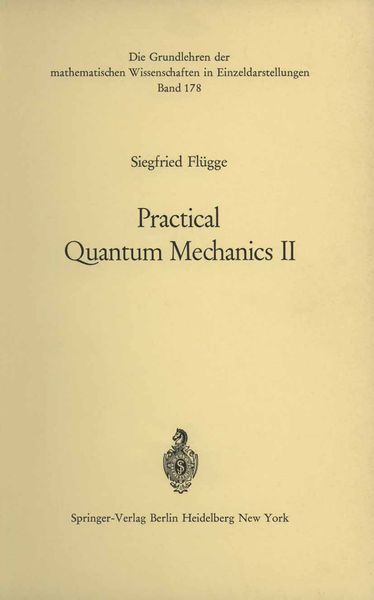 Produktbild: Practical Quantum Mechanics II