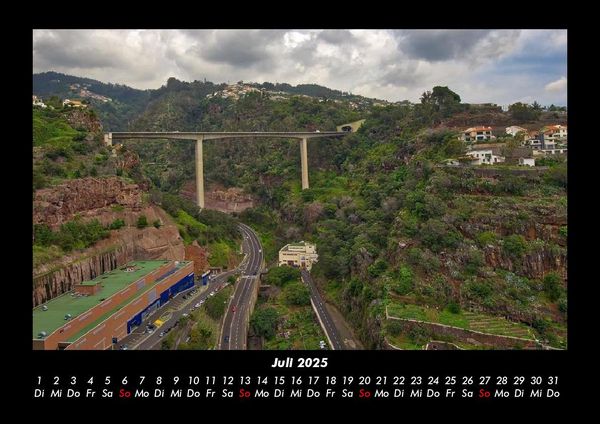 Produktbild: Landschaftskalender 2025 Fotokalender DIN A3