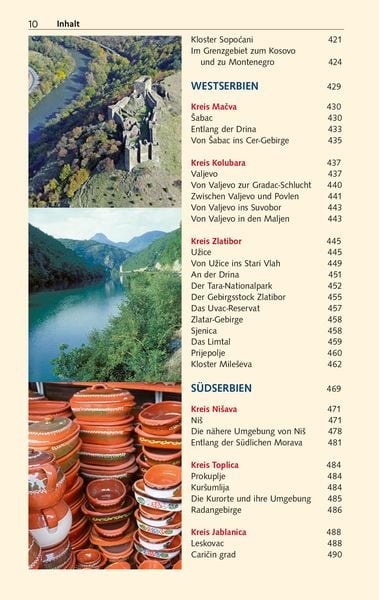 Produktbild: TRESCHER Reiseführer Serbien