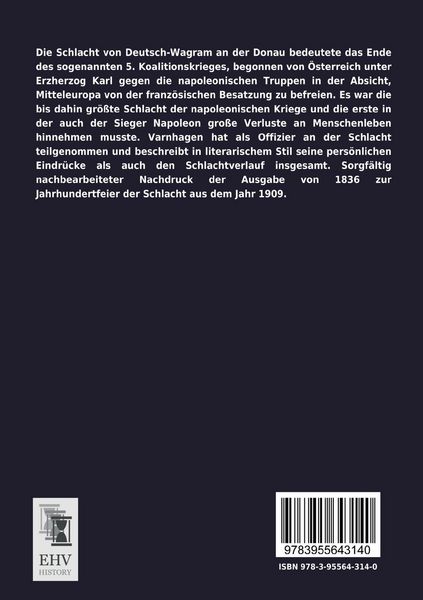 Produktbild: Die Schlacht von Deutsch-Wagram am 5. und 6. Juli 1809