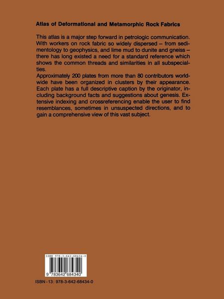 Produktbild: Atlas of Deformational and Metamorphic Rock Fabrics