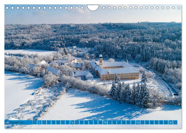 Produktbild: Augsburg und Umgebung (Wandkalender 2027 DIN A4 quer), CALVENDO Monatskalender