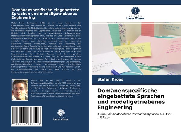 Produktbild: Dom&auml;nenspezifische eingebettete Sprachen und modellgetriebenes Engineering