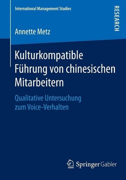 Produktbild: Kulturkompatible F&uuml;hrung von chinesischen Mitarbeitern