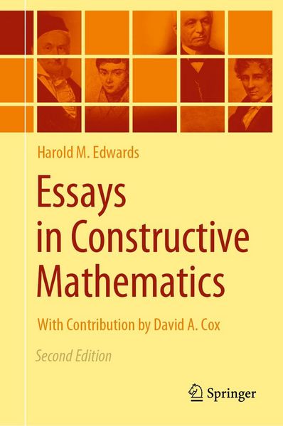 Produktbild: Essays in Constructive Mathematics