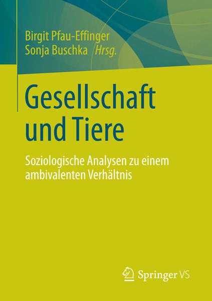 Produktbild: Gesellschaft und Tiere