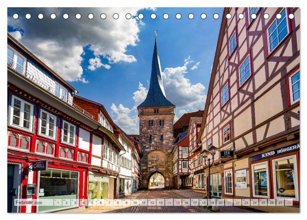 Produktbild: Duderstadt Impressionen (Tischkalender 2026 DIN A5 quer), CALVENDO Monatskalender
