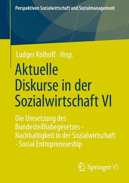 Produktbild: Aktuelle Diskurse in der Sozialwirtschaft VI