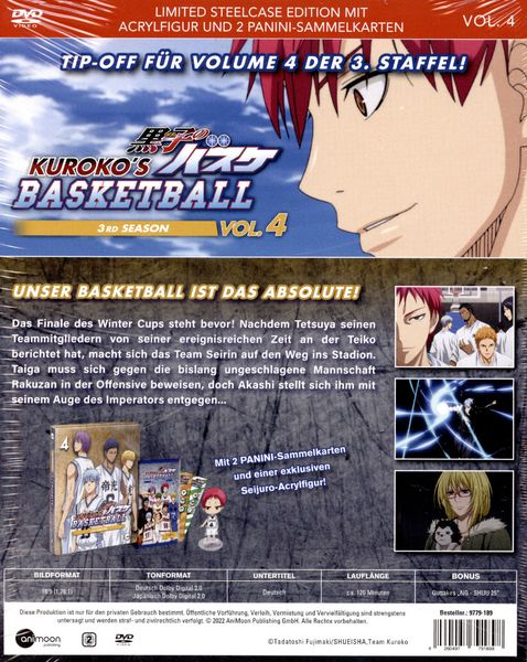 Produktbild: Kuroko&rsquo;s Basketball Season 3 Volume 4 (Steelcase Edition)