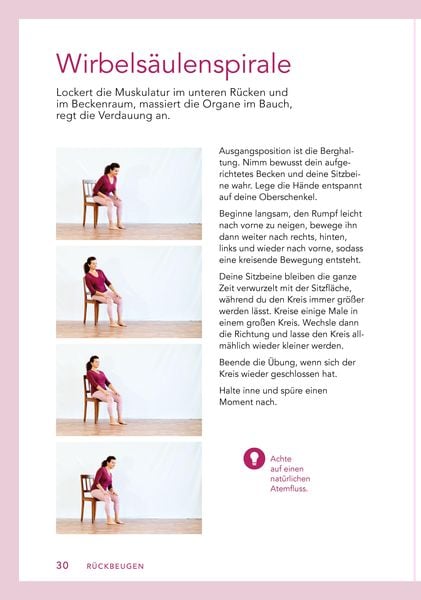 Yoga auf dem Stuhl für Senioren