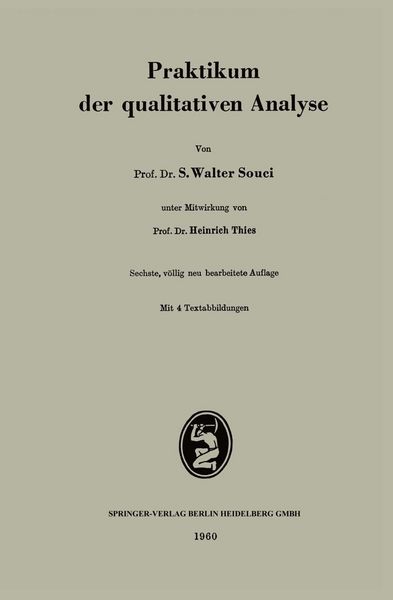 Produktbild: Praktikum der qualitativen Analyse