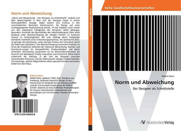 Norm und Abweichung, Taschenbuch von Robert Korn, AV Akademikerverlag, 9783639444438