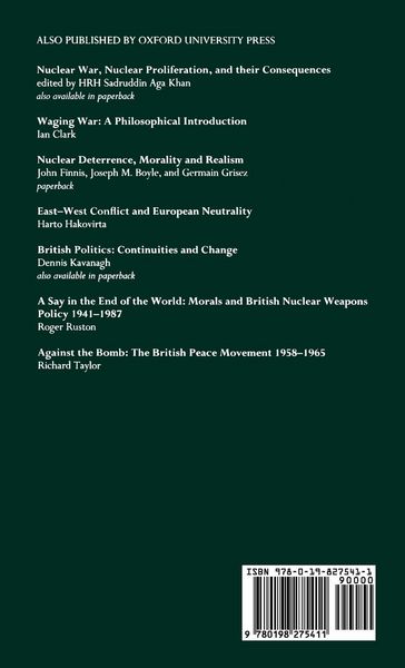 Produktbild: The British Origins of Nuclear Strategy 1945-1955