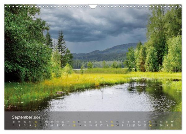 Produktbild: Traumhaftes V&auml;rmland (Wandkalender 2026 DIN A3 quer), CALVENDO Monatskalender