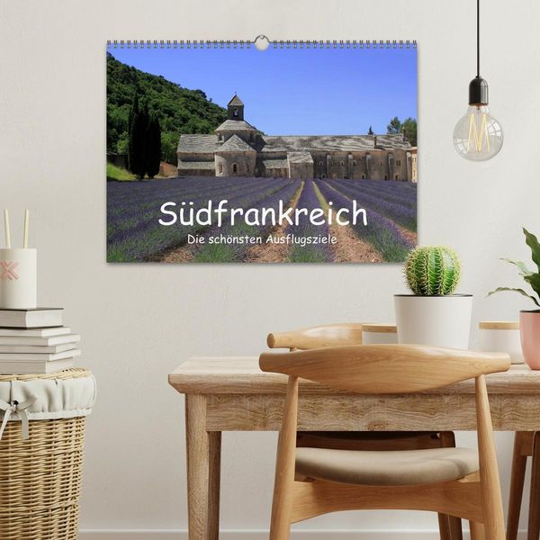 Produktbild: S&uuml;dfrankreich - Die sch&ouml;nsten Ausflugsziele. (Wandkalender 2026 DIN A3 quer), CALVENDO Monatskalender