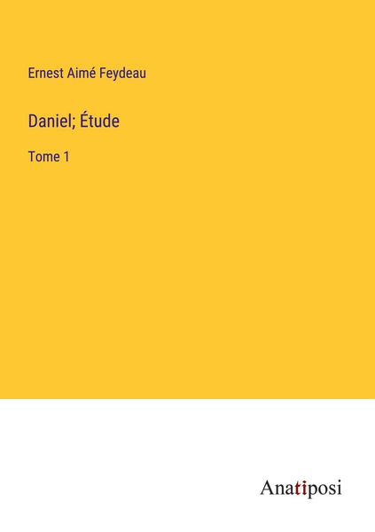 Produktbild: Daniel; &Eacute;tude