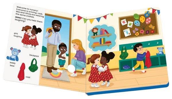 Produktbild: Play+ Shh ... Who's there? In Nursery (sound book)