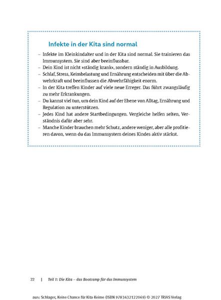 Produktbild: Keine Chance f&uuml;r Kita-Keime