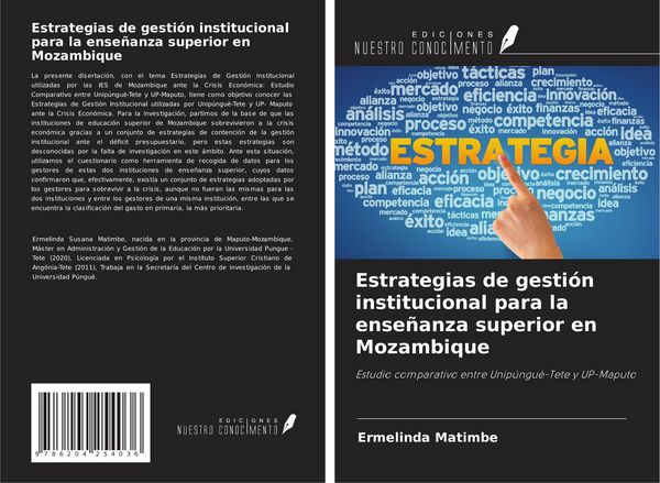 Produktbild: Estrategias de gesti&oacute;n institucional para la ense&ntilde;anza superior en Mozambique