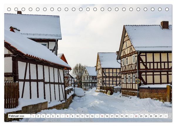 Produktbild: Mein sch&ouml;nes Herleshausen (Tischkalender 2026 DIN A5 quer), CALVENDO Monatskalender