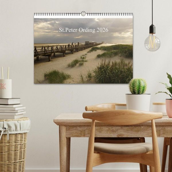 Produktbild: St. Peter Ording 2026 (Wandkalender 2026 DIN A3 quer), CALVENDO Monatskalender
