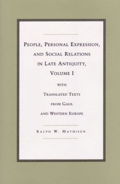 Produktbild: Mathisen, R: People, Personal Expression and Social Relatio