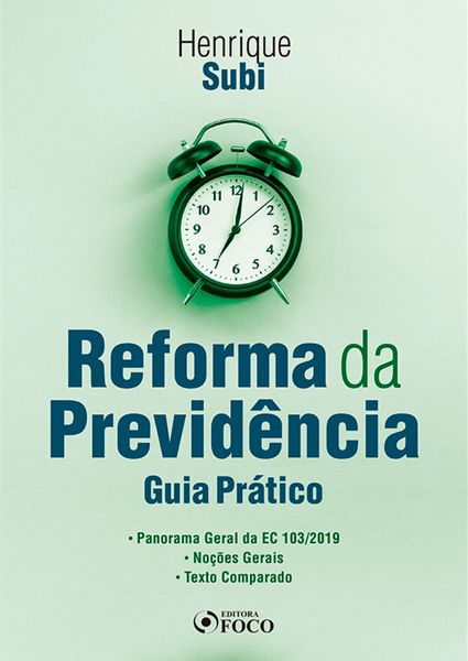 Produktbild: Reforma da previd&ecirc;ncia: guia pr&aacute;tico - 1 ed - 2020.