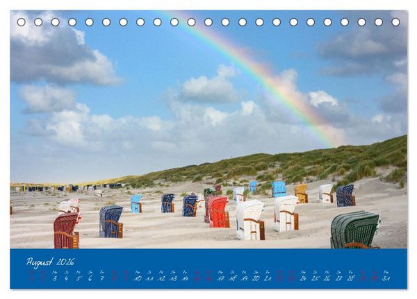 Produktbild: "T&ouml;werland" Juist (Tischkalender 2026 DIN A5 quer), CALVENDO Monatskalender