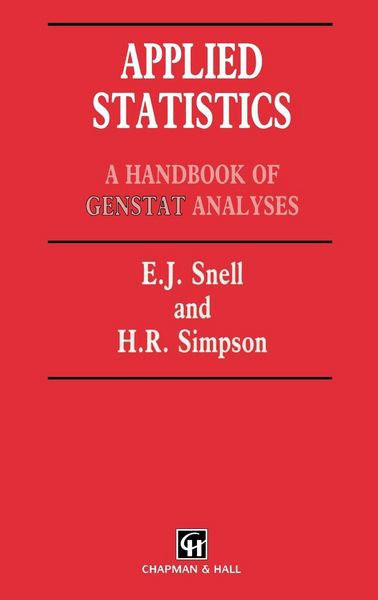 Produktbild: Applied Statistics