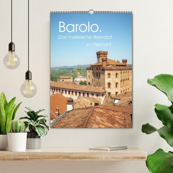 Produktbild: Barolo. Das malerische Weindorf im Piemont. (Wandkalender 2026 DIN A2 hoch), CALVENDO Monatskalender