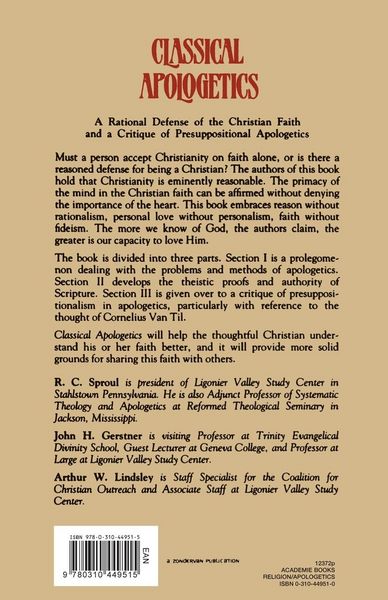 Produktbild: The Classical Apologetics