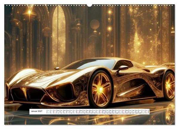 Produktbild: N&auml;chster Halt: Luxus Fantasien (Wandkalender 2027 DIN A2 quer), CALVENDO Monatskalender