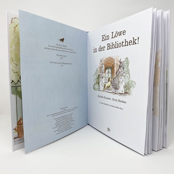Produktbild: Ein L&ouml;we in der Bibliothek!