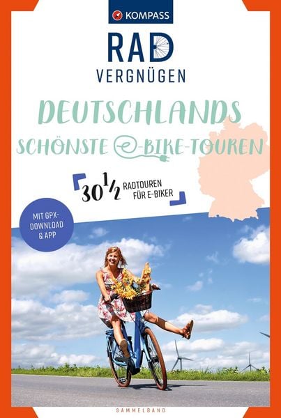 Produktbild: KOMPASS Radvergn&uuml;gen Deutschlands sch&ouml;nste E-Bike-Touren