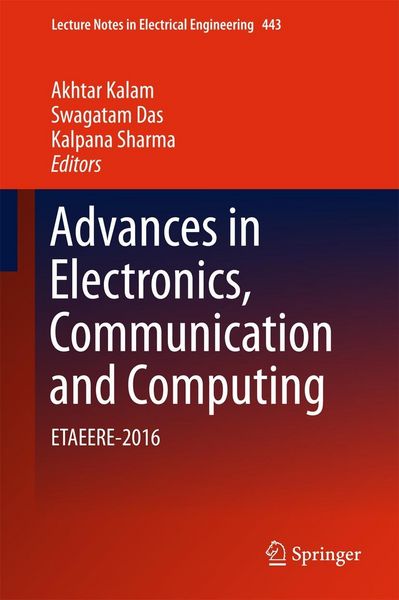Produktbild: Advances in Electronics, Communication and Computing