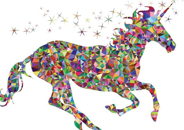 Produktbild: Lais Puzzle Cartoon Einhorn aus Diamanten 500 Teile